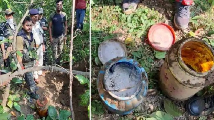 जमुई: बिहार चुनाव में तबाही मचाने की कोशिश में नक्सली, भारी मात्रा में विस्फोटक बरामद 3