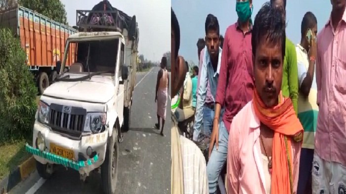 दरभंगा: अनियंत्रित पिकअप वैन ने पांच मजदूरों को कुचला, एक की मौके पर मौत, चार गंभीर रूप से घायल 10
