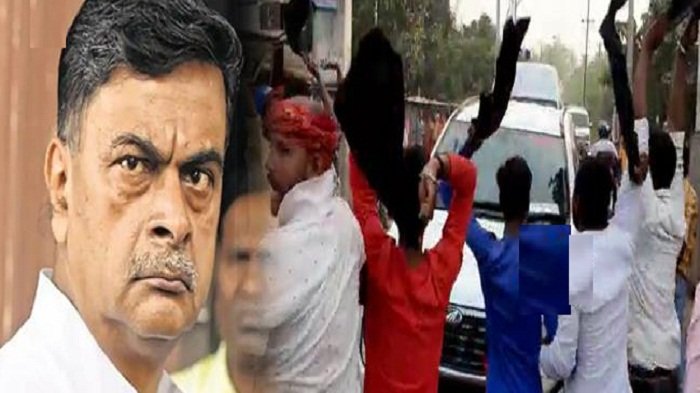 केंद्रीय मंत्री आरके सिंह का जबरदस्त विरोध, लोगों ने काला झंडा दिखाया 3