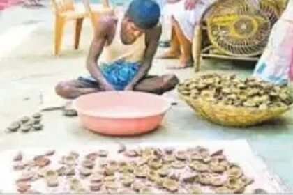 गोपालगंज: गाय के गोबर, इमली के बीज, मेथी से बने दीये अब पूरी दुनिया में फैलायेंगे प्रकाश, लागत कम मुनाफा ज्यादा 11