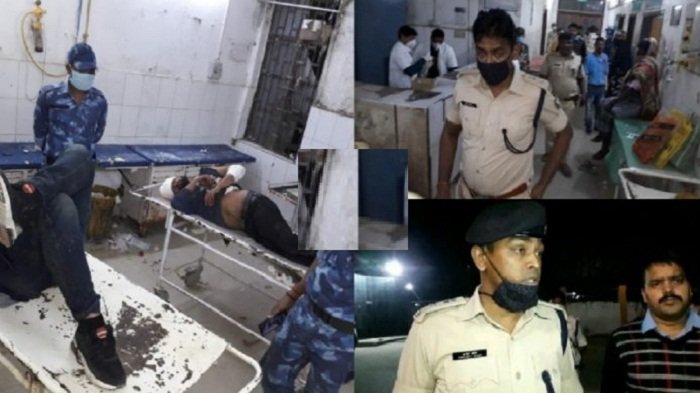 मुजफ्फरपुर में पुलिस और अपराधियों के बीच मुठभेड़, दो अपराधियों को लगी गोली 1