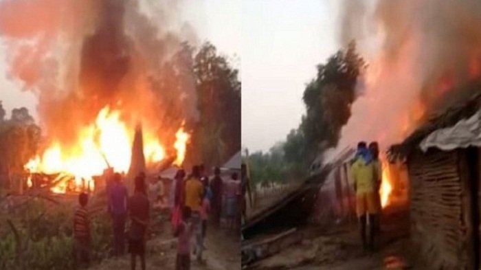कटिहार: दिवाली के पहले उजड़ा आशियाना, 25 घर जलकर राख 1