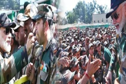 जवानों के साथ दिवाली मनाने लोंगेवाला बॉर्डर पहुंचे पीएम मोदी, ट्वीट कर देशवासियों से की ये अपील 7