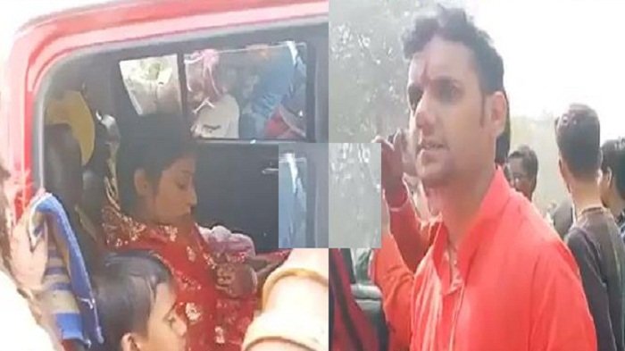 वैशाली: दूल्हा-दुल्हन की कार रोक अपराधियों ने लूटा, दुल्हन के गहने भी ले भागे 1
