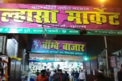 ल्हासा मार्केट पर भी कोरोना का असर, नहीं लगी ज्यादा दुकानें 12