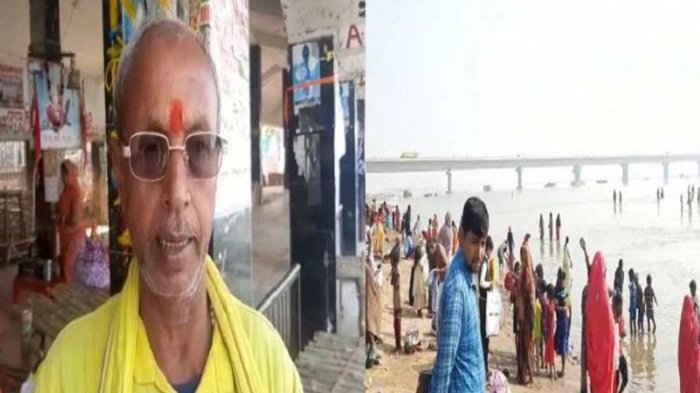 बक्सर के रामरेखा घाट पर श्रद्धालुओं ने लगाई आस्था की डुबकी,  भगवान सूर्य को प्रणाम कर लिया आशीर्वाद 1