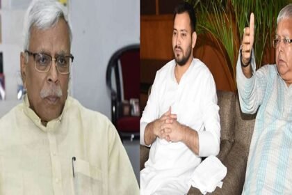 RJD पर BJP का तीखा प्रहार, लालू यादव का जूता उठाने वाले शिवानंद तिवारी, अब उठा रहे हैं तेजस्वी का झोला 3