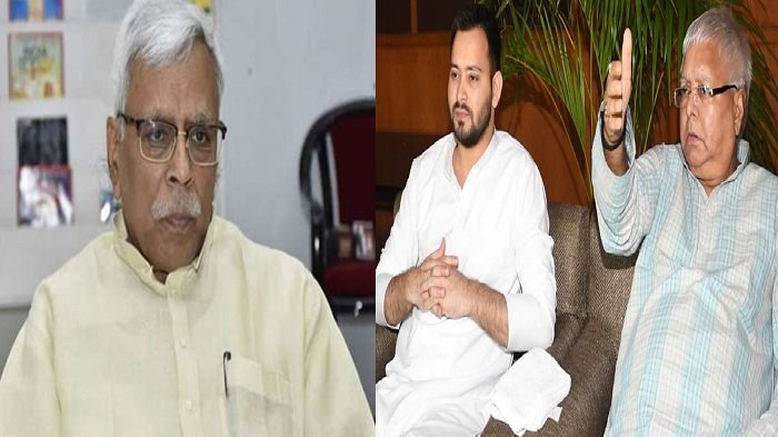 RJD पर BJP का तीखा प्रहार, लालू यादव का जूता उठाने वाले शिवानंद तिवारी, अब उठा रहे हैं तेजस्वी का झोला 1