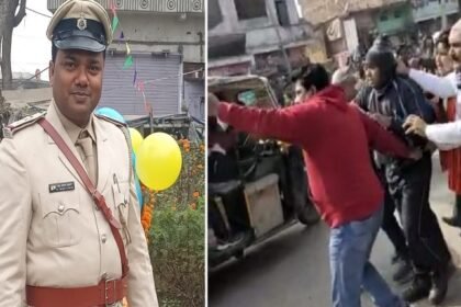 निगरानी टीम ने 30 हजार लेते गोह SHO को कॉलर पकड़ घसीटा तो देखने वालों ने भी लगा दिए दो हाथ 4