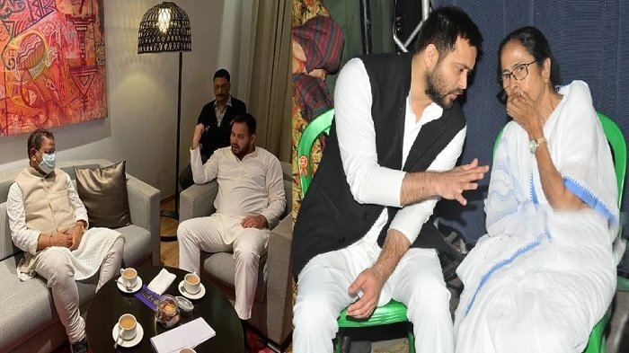 गुवाहाटी में कांग्रेस के प्रदेश अध्यक्ष से मिले Tejashwi, कल कोलकाता में दीदी से कर सकते हैं मुलाकात 1