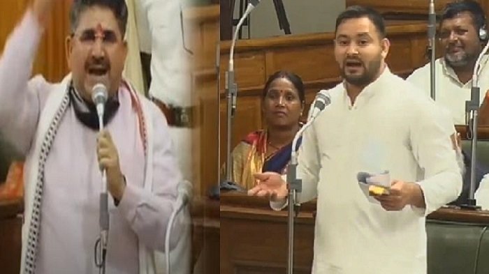 मंत्री राम सूरत राय ने सदन में दी सफाई, तेजस्वी के खानदान पर उठाए सवाल 1