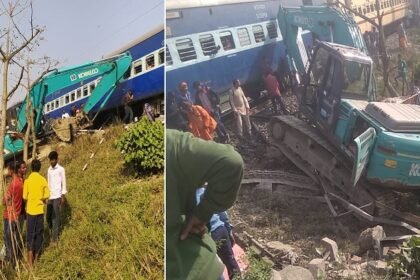 समस्तीपुर में बड़ा रेल हादसा, जेसीबी से टकराई जानकी एक्सप्रेस, बाल-बाल बचे पैसेंजर 5
