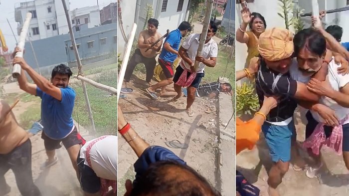 पटना में दो परिवारों के बीच हुई खूनी झड़प, बोरिंग की पाइप को लेकर चल रहा था विवाद 1