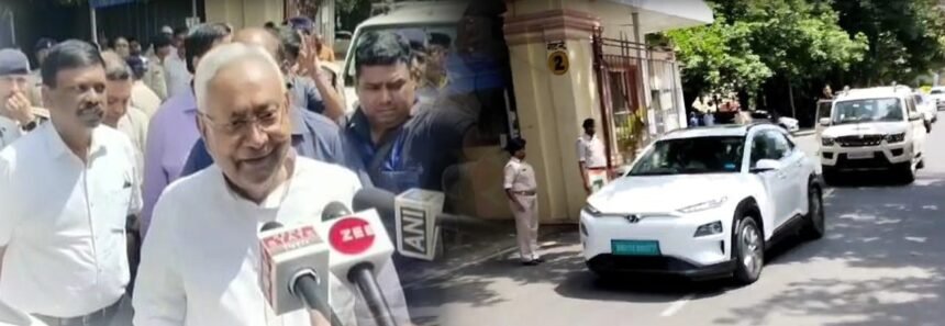 CM नीतीश 18 सालों में पहली बार सचिवालय में पहुंचे, ज्यादातर अधिकारी थे गायब, बोले-अब तीन दिन सुबह आयेंगे 1