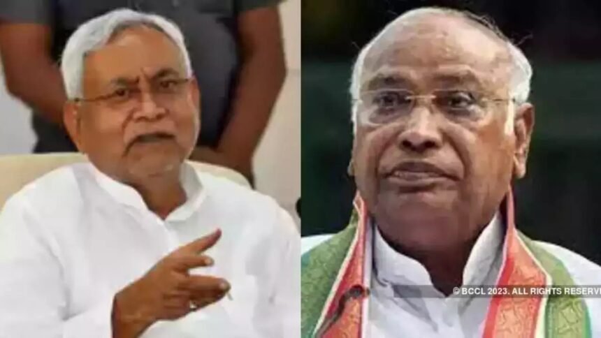 CM नीतीश को मनाने की कोशिश तेज ! लालू यादव के मुलाकात के बाद कांग्रेस अध्यक्ष मल्लिकार्जुन खड़गे ने किया फोन￼ 1