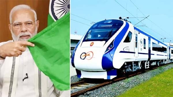 बिहार को PM मोदी ने दी 2 वंदे भारत ट्रेन की सौगात, VC से जुड़े CM नीतीश, भाजपा के नेता पटना जंक्शन पर रहे मौजूद 1