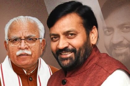 नायब सिंह सैनी बने हरियाणा के नए CM, भाजपा के साथ 46 विधायकों का समर्थन, नंबर गेम की चुनौती 15