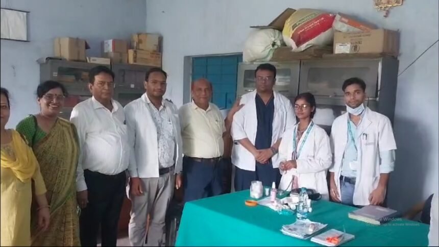 नालंदा के RPS कॉलेज में स्वास्थ्य शिविर का आयोजन, दर्जनों का हुआ मुफ्त इलाज 1
