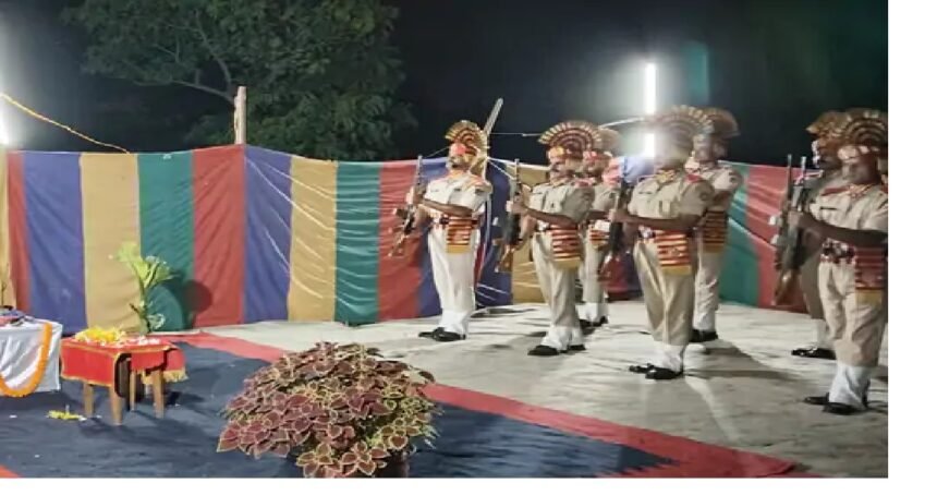 19वीं वाहिनी सशस्त्र सीमा बल के श्वान जिगर का निधन: वाहिनी ने किया विशेष अंतिम संस्कार समारोह आयोजन 1
