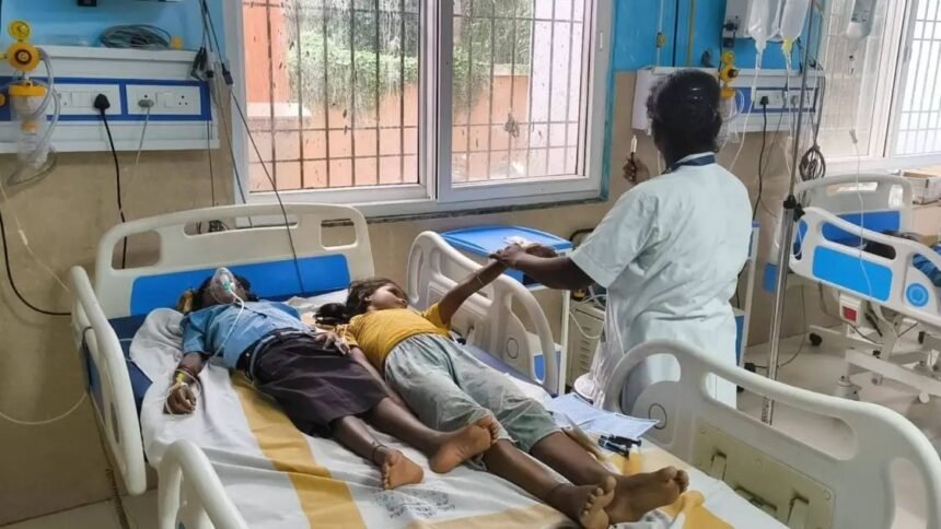 भोजपुर में फाइलेरिया की दवा खाने के बाद दर्जनों बच्चे बीमार आरा सदर अस्पताल और कोइलवर पीएचसी में चल रहा इलाज 1