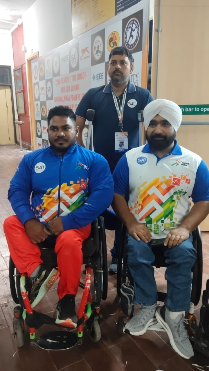 झंडू कुमार ने राष्ट्रीय पैरा पावर लिफ्टिंग चैंपियनशिप में जीता स्वर्ण पदक 1