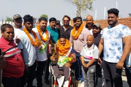 झंडू कुमार का खेल प्रेमियों ने किया भव्य स्वागत पावरलिफ्टिंग चैंपियनशिप में 206 किलो उठाकर तोड़ा रिकॉर्ड 5
