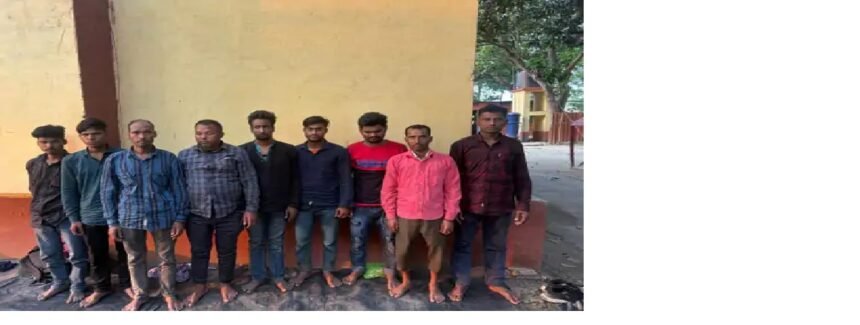बीएसएफ की कार्रवाई : 9 बांग्लादेशी नागरिक गिरफ्तार 1