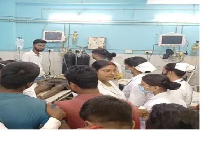 बालू लदे ट्रैक्टर ने दो भाइयों को कुचला, ग्रामीणों ने काटा बवाल 9