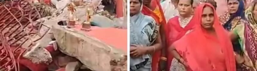 महावीर मंदिर तोड़े जाने के बाद बवाल, आरोपियों की गिरफ्तारी का एसपी ने दिया आदेश 1