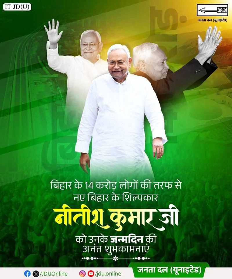 CM Nitish Kumar Birthday: 75वें जन्मदिन पर 51 लाख बच्चों को बड़ी सौगात, जानें क्या है सरकार की खास पहल 1